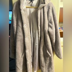 Torrid fuzzy jacket new without tags!